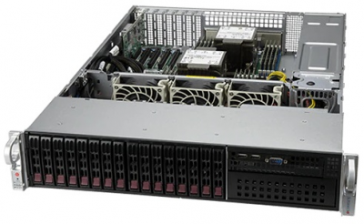 Supermicro SuperServer 2U 220P-C9R noCPU(2)3rd Gen Xeon Scalable/TDP 270W/no DIMM(16)/ SATARAID HDD(8)SFF+ SAS HDD(8)SFF/2x1GbE/2x1200W