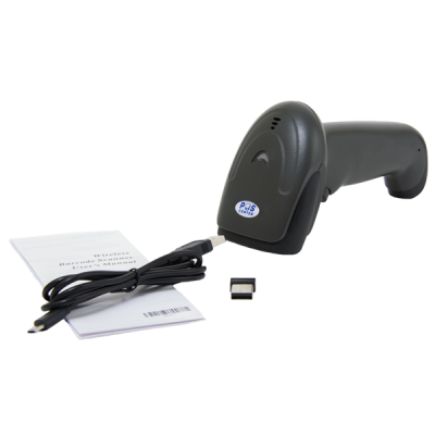 Сканер штрих кода Poscenter 2D BT wireless, black, USB cable, USB Wireless Adapter