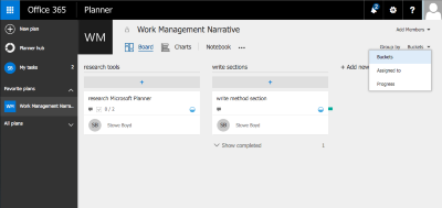 Планировщик задач Microsoft Planner