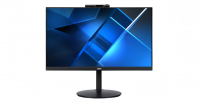 23,8" ACER (Ent.)  CB242YDbmiprcx IPS,  1920x1080, 75Hz, 178°/178°, 1 ms, 250nits, VGA + HDMI + DP + Webcam + Audio In/Out + Колонки 2Wx2, FreeSync, HAdj 120mm,  Black Matt