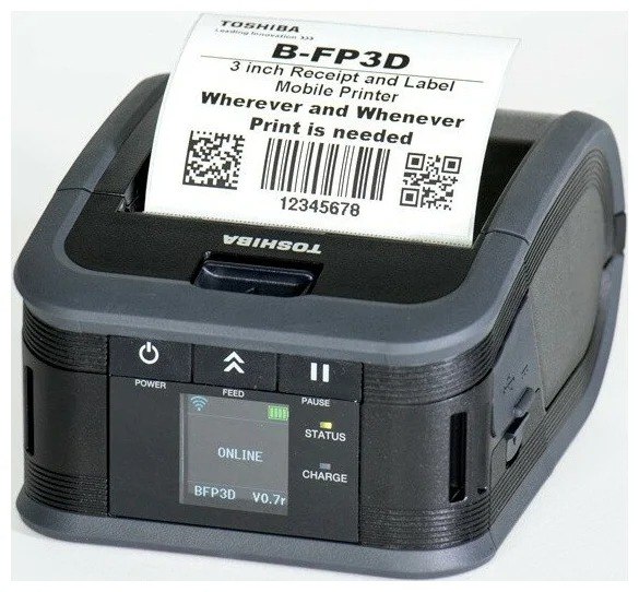 Принтер этикеток Toshiba B-FP3D-GS30-QM-R(N) Принтер печати этикеток B-FP3D (USB+Bluetooth NFC)