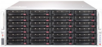 Supermicro SuperStorage 4U Server 6049P-E1CR24H noCPU(2)2nd Gen Xeon Scalable/TDP 70-205W/ no DIMM(16)/ 3108RAID HDD(24)LFF+ opt. 2SFF/ 2x10Gbe/ 7xFH/ 2x1200W