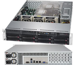 Supermicro SuperServer 2U 6029P-TRT noCPU(2)2nd Gen Xeon Scalable/TDP 70-205W/ no DIMM(16)/ SATARAID HDD(8)LFF/ 2x10GbE/ 6xLP, M2/ 2x1000W