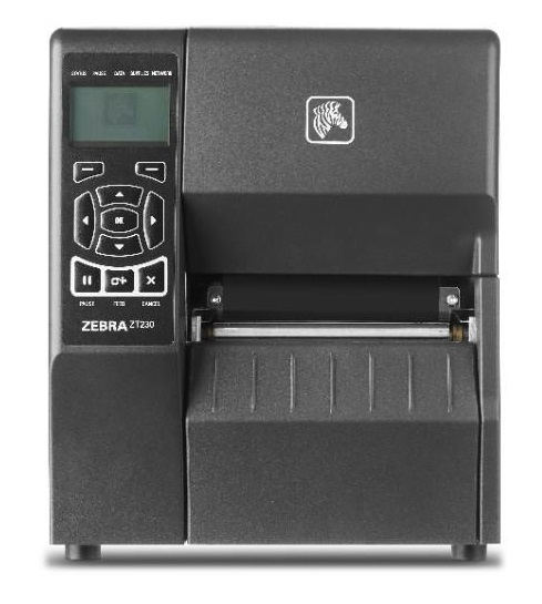 Промышленный принтер этикеток Zebra TT Printer ZT230; 203 dpi, Euro and UK cord, Serial, USB, Int 10/100