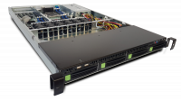 Rikor 1U Server RP6104 noCPU(2)2nd GenScalable HS PROP(6+2)/TDP 150W/no DIMM(24)/HDD(4)LFF/2x1Gbe/2xFH/1xM.2 NVMe, 1xM.2 SATA /2x1200W/