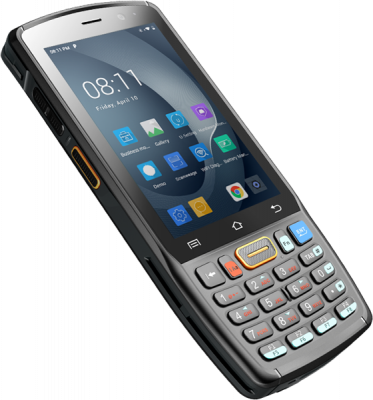Urovo DT40 / Android 9.0 / 2D Zebra SE4710 / BT / Wi-Fi / GSM / 2G / 4G / 4G (LTE) / GPS /  NFC / RAM 2 GB / ROM 16 GB / Octa-core 1.8GHz / 4.0" / 400 x 800 / 24 key /4500mah / 240 g / IP 67