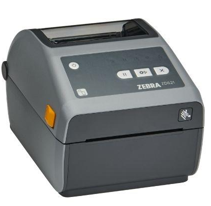 Принтер этикеток Zebra DT ZD621; 203 dpi, USB, USB Host, Ethernet, Serial, BTLE5, EU and UK Cords, Swiss Font, EZPL