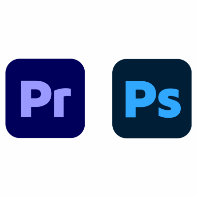 Adobe Photoshop + Premiere Pro — комплект для дизайна и видеомонтажа