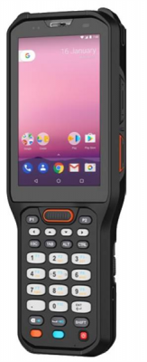 Urovo RT40 / INDUSTRY / RT40-GS4S10E401XSN / AND 10 / 1.8 GHz / 8xCore, Kryo 260 CPU / Qualcomm SD 636 /  3 GB /  32 GB / Zebra SE4750 MR / 2D Imager / 4.0" / 480 x 800 / 2G / 4G (LTE) / BT / GPS / GS