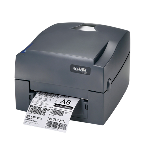 Принтер этикеток Godex TT G500U, 203 dpi, 5 ips, 1" Core, USB