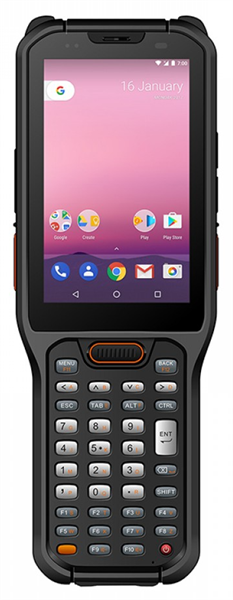 ТСД Urovo RT40 / INDUSTRY / RT40-SH4S10E401XSQ / AND 10 / 1.8 GHz / 8xCore, Kryo 260 CPU / Qualcomm SD 636 /  3 GB /  32 GB /  N6703 / 2D Imager / 4.0" / 480 x 800 / 2G / 4G (LTE) / BT / GPS / GSM / Wi-Fi