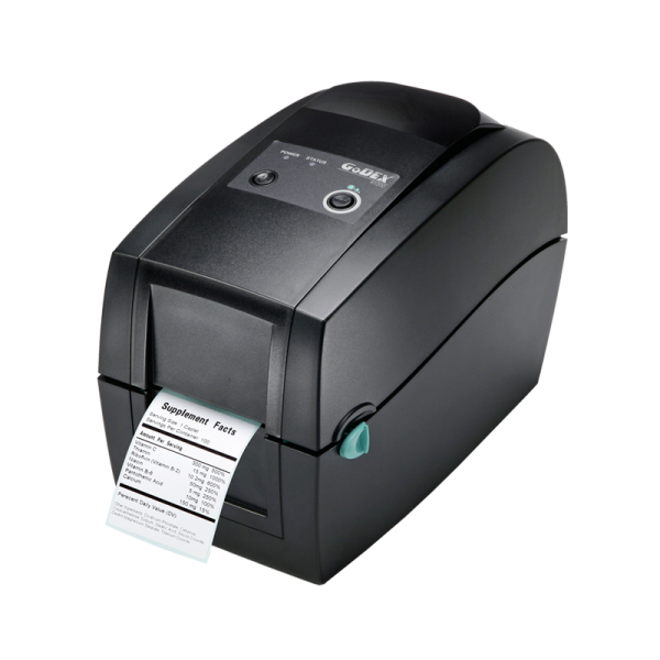 Принтер этикеток Godex TT RT230, термо/термотрансферный принтер, 300 dpi, 4 ips, ширина 2.12", (полдюймовая втулка риббона), и/ф USB+RS232+Ethernet