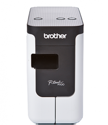 Принтер этикеток Brother PT-P700, ленты TZE/HSE до 24 мм, кол-во строк любое, 30 мм/сек, автонож, USB, печать ШК