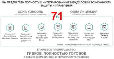 Kaspersky Endpoint Security для бизнеса – Расширенный (лицензия)