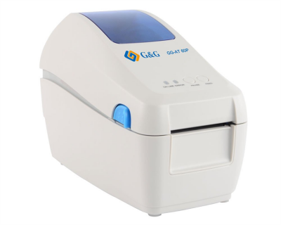 Принтер этикеток G&G (GG-AT 60P)        DT, 2" (60 mm), 203 dpi, 200 mm/sec, USB, Ethernet, White (ZD410)