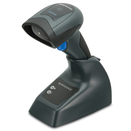 Сканер штрих кода Datalogic QuickScan QBT2430, Bluetooth, Kit, USB, 2D Imager, Black (Kit inc. Imager, Base Station (up 50m), PSU, USB Cable)